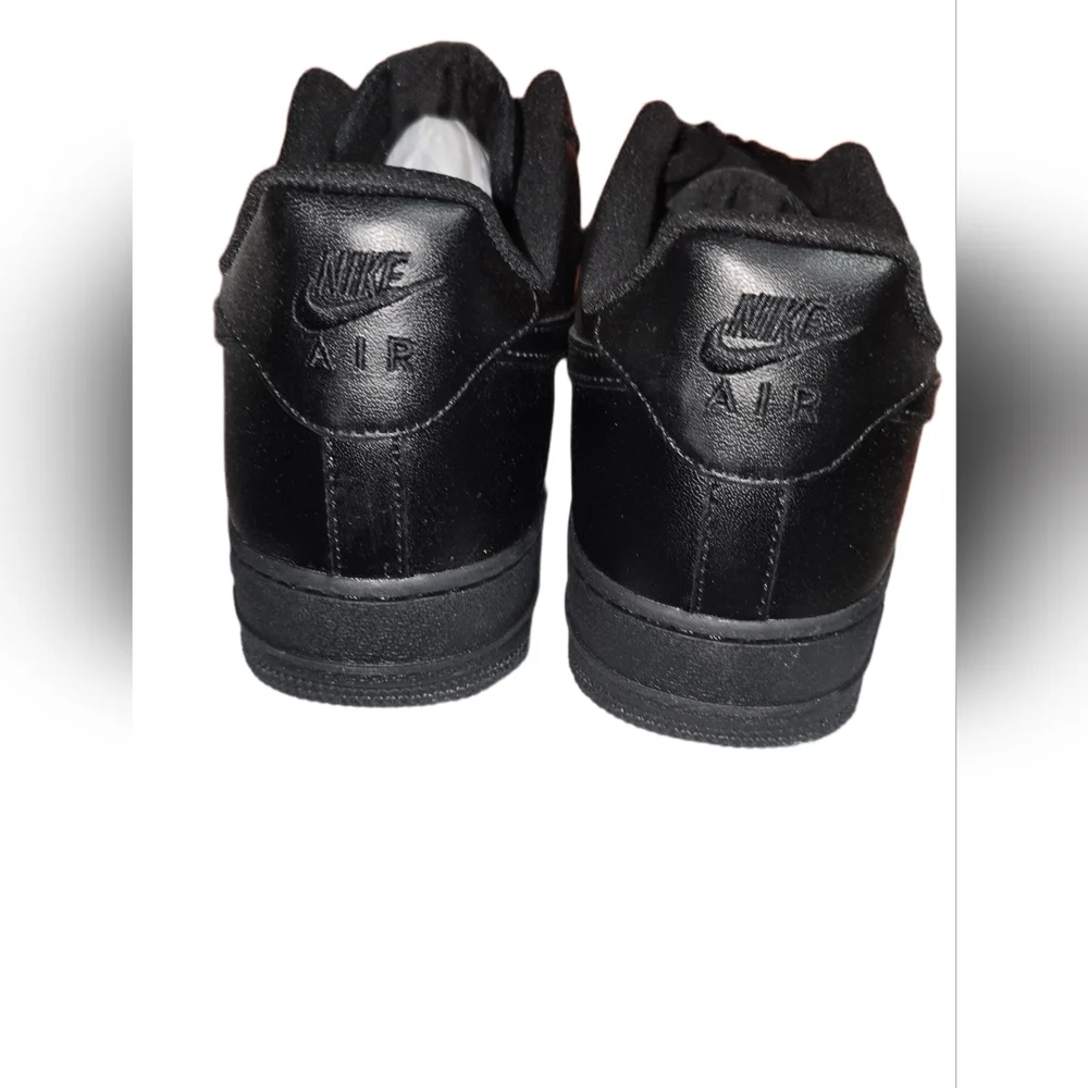 NIB Mens Nike Black Air-Force 1 Shoes. - Picture 5 of 6